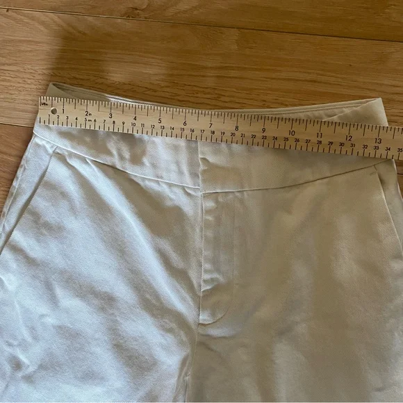 Club Monaco Cream Wide-Leg Jean Trousers - Picture 13 of 16